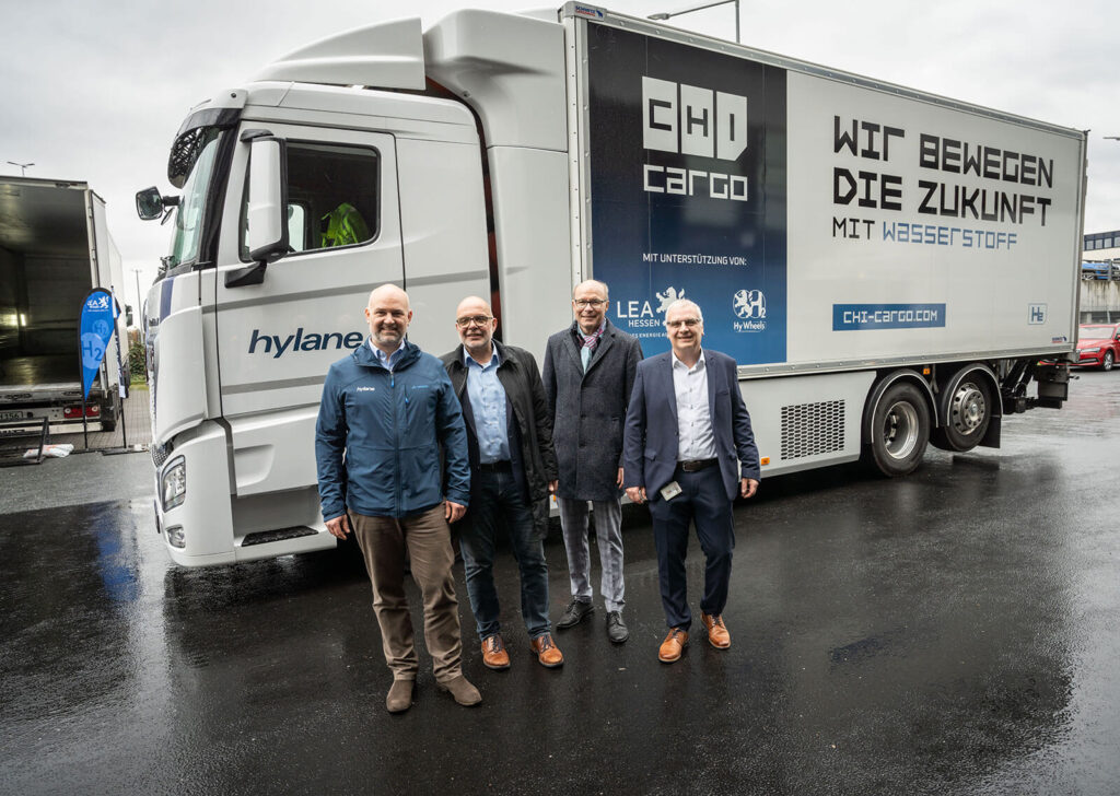 Wasserstoff-LKW Hessencluster Rumpenhorst